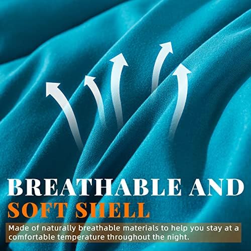 Down Alternative Comforter Algiers Blue/Dark Grey Twin Size - Duvet Insert