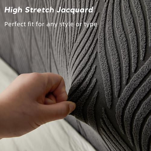 Bed Headboard Cover Twin, Stretch Head Board Slipcover Washable