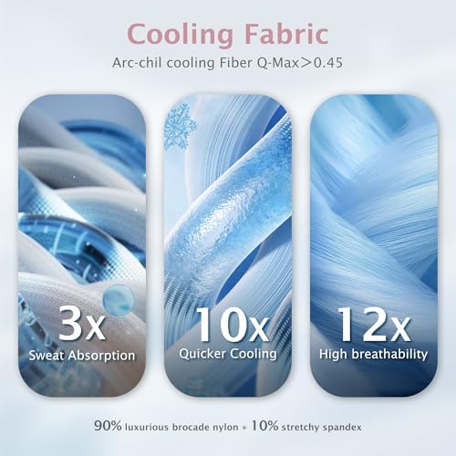 BEAUTEX Cooling Comforter King Size Cool Blanket for Hot Sleepers(Pink)