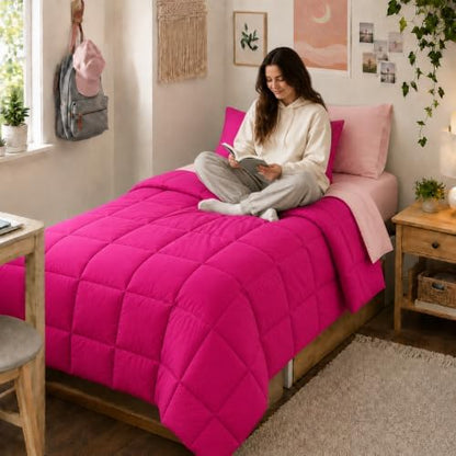 Anluoer Twin XL Comforter Set, 5 Piece Twin XL Bed in a Bag Bedding Sets