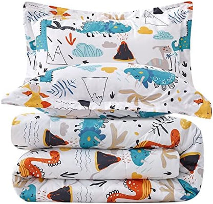 JSD Dinosaur Kids Comforter Set Queen Size