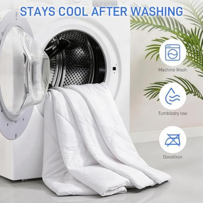 Cooling Comforter for Hot Sleepers Night Sweats Queen Summer/Fall Comforter
