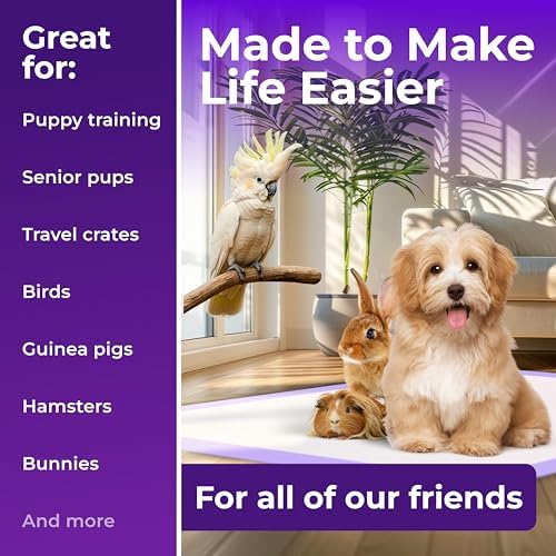 GREEN LIFESTYLE Pee Pads - Super Absorbent & Leak-Proof Pee Pads for Dogs - Puppy Pads - Waterproof Dog Pads, Dog Training Pads for Cats, Rabbits (Pack of 160 - 22x22)