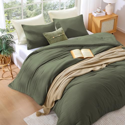 WRENSONGE Oversized King Comforter Set-3 Pieces Soft Comforter Size Bedding
