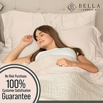 Bella Coterie | Luxury Bamboo Viscose Twin XL Size Fitted Sheet Only