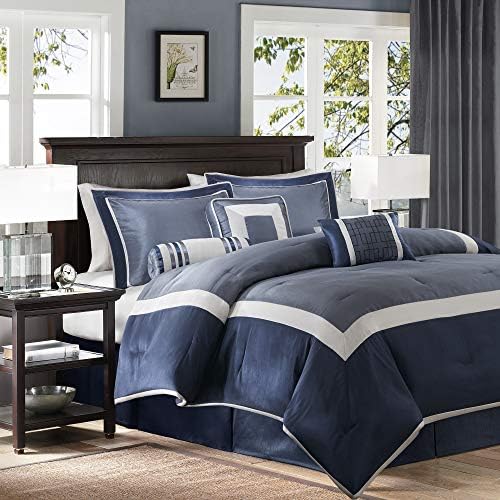 Madison Park Deluxe Hotel Style Comforter Set, 7PC King Bedding Set