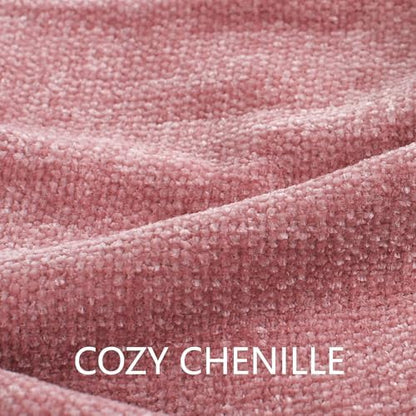 Chenille Throw Blanket for Couch 60" x 80", Twin Mauve