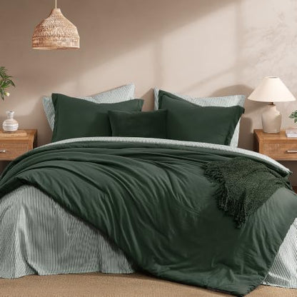 Oversized King Comforter Set-7 Pieces Soft Bed in a Bag King Bedding Set