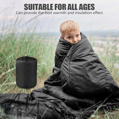 OBTANIM Sleeping Bags Portable Waterproof Camping Sleeping Bag for Adults Kids 4 Seasons Cold Weather or Warm Backpacking Hiking Travel Indoor Outdoor Use