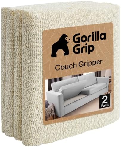 Gorilla Grip Non Slip Cushion Gripper to Prevent Sliding, 2 Pack, 22x70