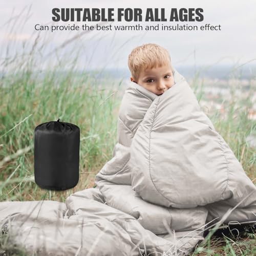 OBTANIM Sleeping Bags Portable Waterproof Camping Sleeping Bag for Adults Kids 4 Seasons Cold Weather or Warm Backpacking Hiking Travel Indoor Outdoor Use
