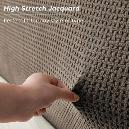 Bed Headboard Cover Queen, Stretch Head Board Slipcover Washable