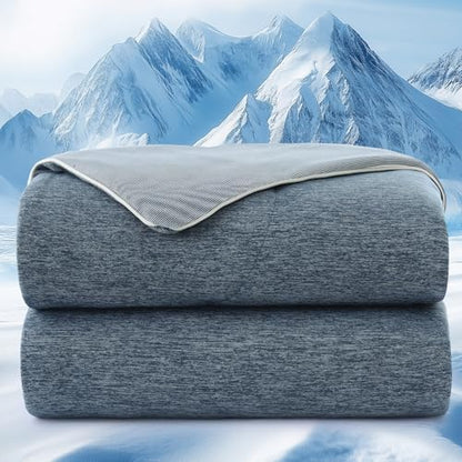 PHF Cooling Comforter, Rayon from Bamboo Soft Breathable Quilted Blanket