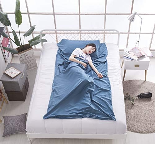 SOMOYA Sleeping Bag Liner Lightweight Portable Foldable Travel Sheet Sack
