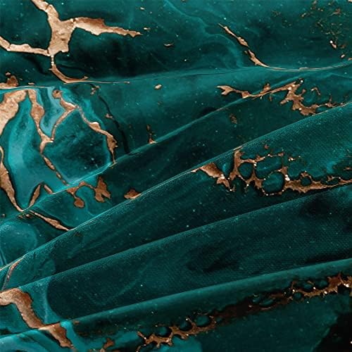 Emerald Green Comforter Cover Queen Size Forest Green Pillow Covers Dark Green Duvet Cover Set Green Bed Set Olive Marble Bedding Sets