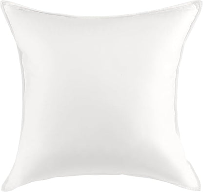 kate spade new york Noel Euro Sham, 26" x 26" Decorative Pillow Cover, 200 Thread Count and 100% Cotton, All Season Bedding, Machine Washable, Marshmallow