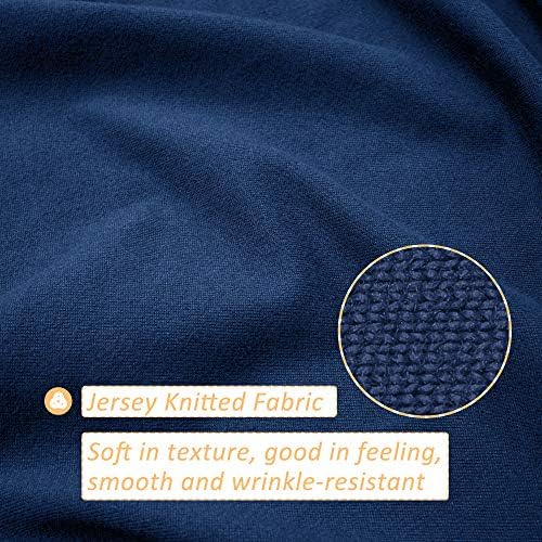 Mrs Awesome Stretch Jersey Box Spring Cover King/Cal King, Navy