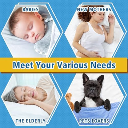 Waterproof Mattress Pad Twin XL Size, Breathable Mattress Protector with 6-16” Deep Pocket, Gray
