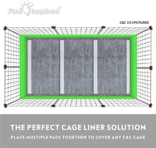 Paw Inspired Disposable Cage Liners, 28x17 Inch (C&C 2x1), 24 Count