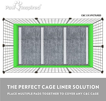 Paw Inspired Disposable Cage Liners, 28x17 Inch (C&C 2x1), 24 Count