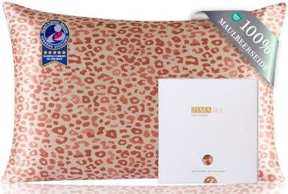 ZIMASILK 100% Pure Mulberry Silk Pillow Cases for Hair and Skin, King