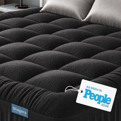 Niagara Sleep Solution Twin XL Ultra Soft Mattress Topper—Back Pain Relief