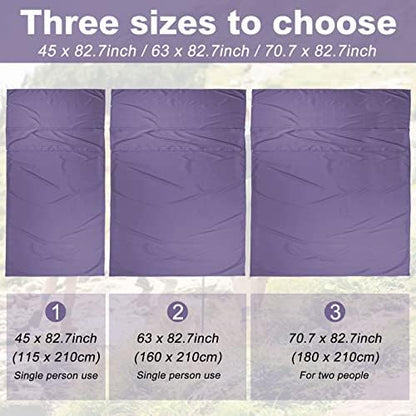 Lightweight Sleep Sack, Compact Sleeping Bag Liner Travel Sheets for Hotel