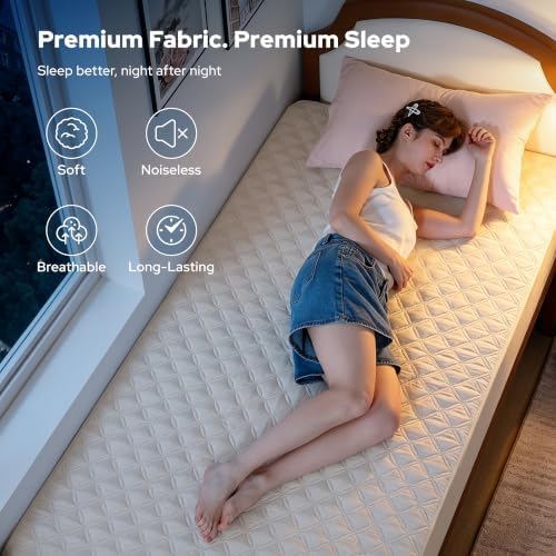 BEDLORE Waterproof Twin XL Mattress Protector, Deep Pocket, College Dorm