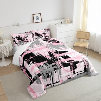 Feelyou Striped Comforter Set Full Size Kids Boys Bedding