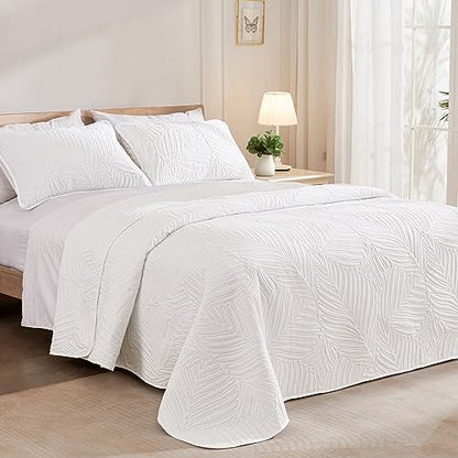 Exclusivo Mezcla Lightweight Full Queen Quilt Bedding Set, Soft Microfiber