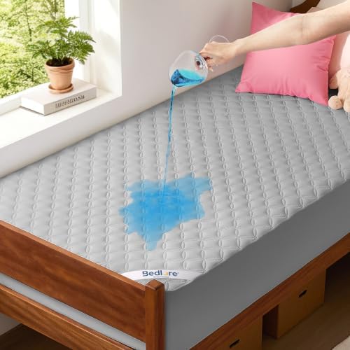 BEDLORE Waterproof Twin XL Mattress Protector, Deep Pocket, College Dorm
