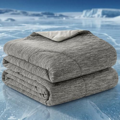 PHF Cooling Blanket for Hot Sleepers Night Sweat,Soft Quilted Comforter