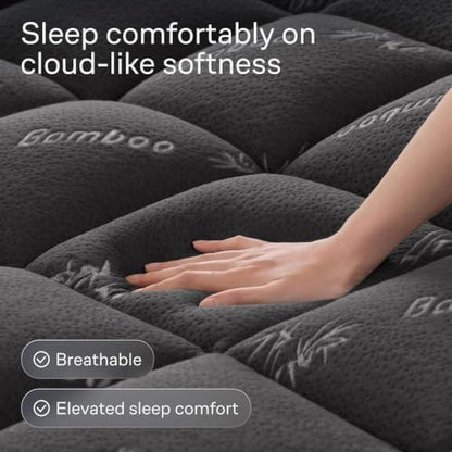 Niagara Sleep Solution Queen RV Ultra Soft Mattress Topper—Back Pain Relief