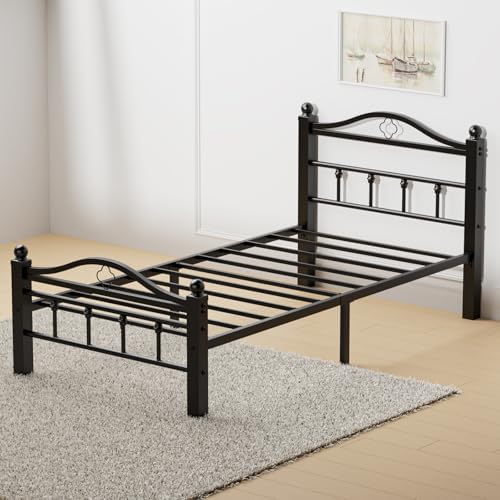 Twin XL Bed Frame with Headboard