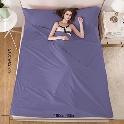 SOMOYA Sleeping Bag Liner Lightweight Portable Foldable Travel Sheet Sack