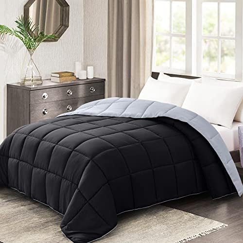 Homelike Moment Oversized Queen Comforter - Bed Duvet Insert Lightweight