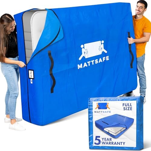 Nordic Elk Full Size Mattress Bags for Moving and Storage, Bed Cover