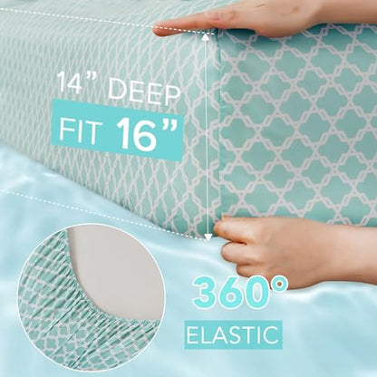 Comfort Spaces Coolmax Moisture Wicking Cooling Sheet Set, Cal King 4 Piece