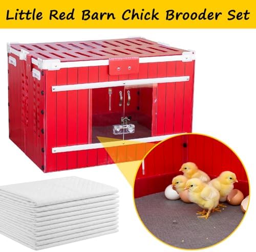 10 Pack Chick Brooder Liners Chick Bedding Bamboo Charcoal Hatchling Liners Keep Waterproof Dry for Baby Chicks, Ducklings, and More
