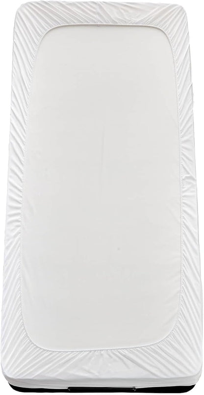 Cooling Twin XL Mattress Protector Waterproof Ultra Soft Matressprotector for College Dorm Room Extra Long Twin Bed Noiseless Smooth Jersey Top Fitted Cover with Stretchy Pocket