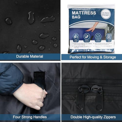 Mattress Bags for Moving and Storage Queen Size Waterproof
