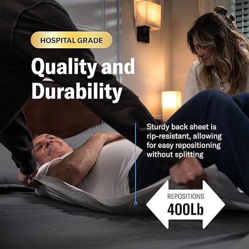 Chucks® MAX Hospital Bed Pads Disposable Adult 36 x 36 Breathable Incontinence Pads - XXX-Large Pee Pads for Adults - Heavy Duty 10X Absorbency Underpads - 400 Lbs. Patient Repositioning [20 Count]