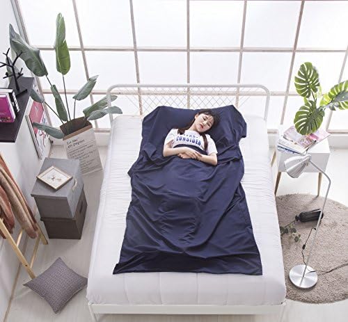 Lightweight Sleep Sack, Compact Sleeping Bag Liner Travel Sheets for Hotel