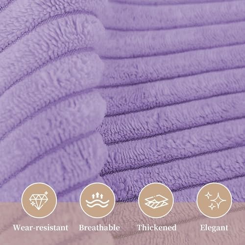 Sasttie Headboard Pillow King, Wedge Pillow Headboard, Purple