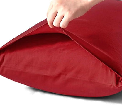 Microfiber Long Body Pillowcases 2 Pack, Super Soft Bed Pillow Covers Envelope Closure, Wrinkle, Fade and Stain Resistant, 20x54
