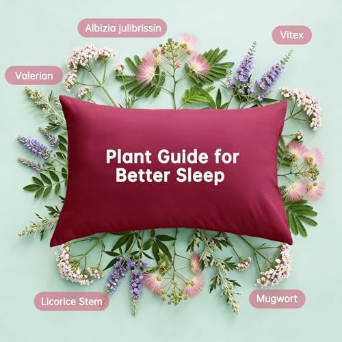 MUXHOMO Burgundy Bed in a Bag Queen 7 Pieces, Queen Comforter Set Reversible Botanical Flowers Design, Ultra Soft & Breathable Bedding Sets with Comforter, Sheets, Pillowcases & Shams