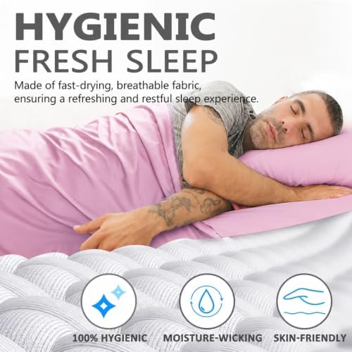 Frelaxy Ultralight Sleeping Bag Liner, Compact Travel Sheet, 3 Sizes