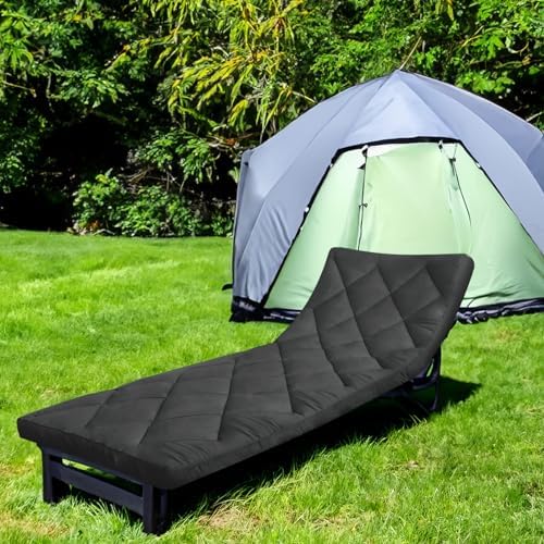 Cot Mattress Pad 30" X 75" Quilted Cot Pads for Camping