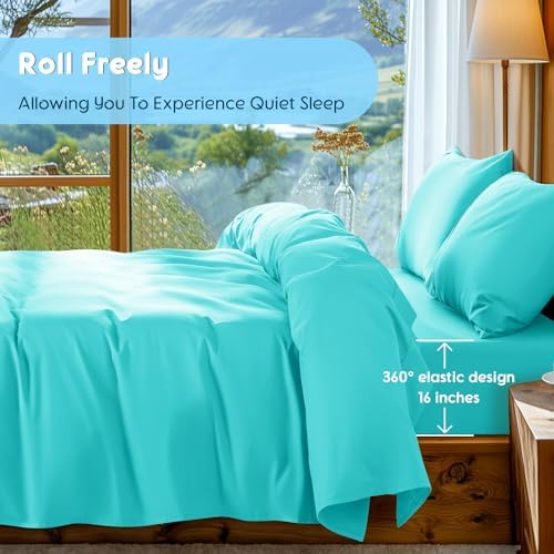 SONORO KATE 1000 Series 100% Egyptian Cotton Cal King Sheet Set,4 Pieces