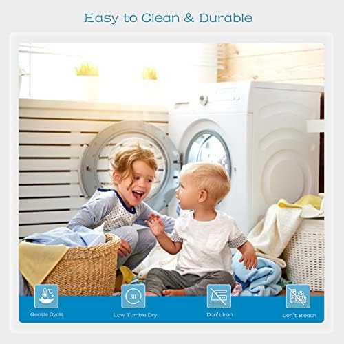 GRT 10 Pack 100% Waterproof Mattress Protector Twin Size, Breathable & Noiseless Waterproof Mattress Cover Fitted Deep Pocket from 5" to 19", Smooth Washable Twin Bed Protector - Vinyl Free